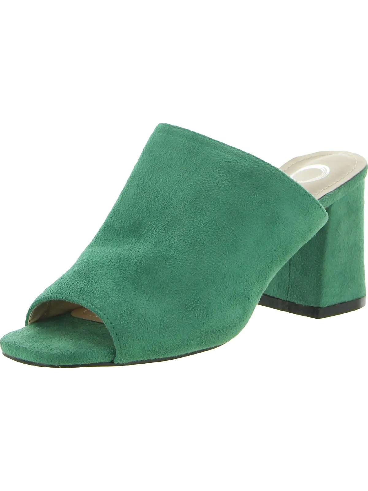 003822 Womens Microsuede Slip on Mules