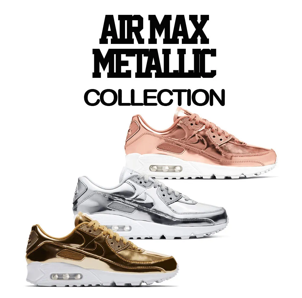 Air Max 90 Metallic Chrome Shirt - Air Out - White