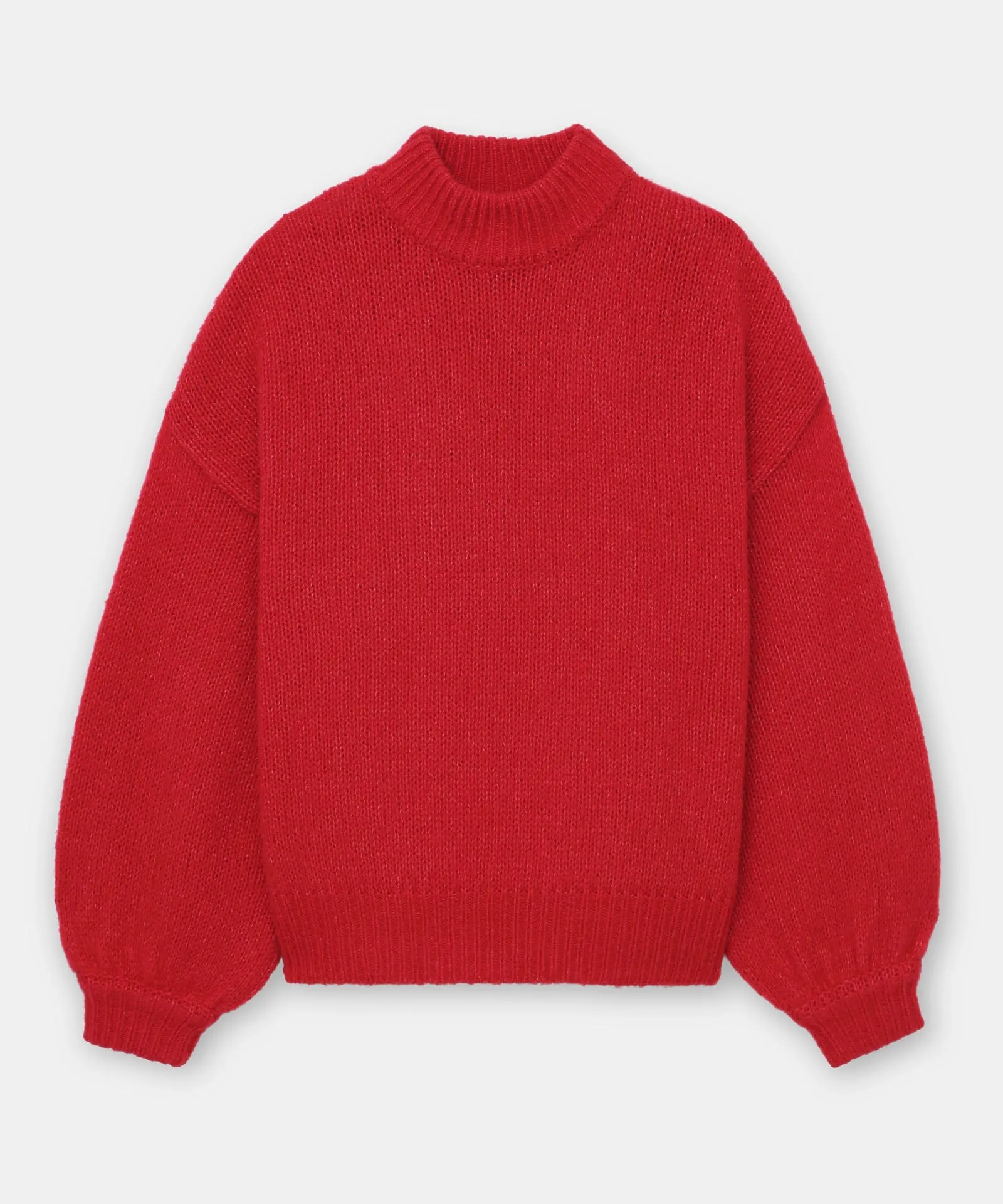 Airspun Mockneck Sweater