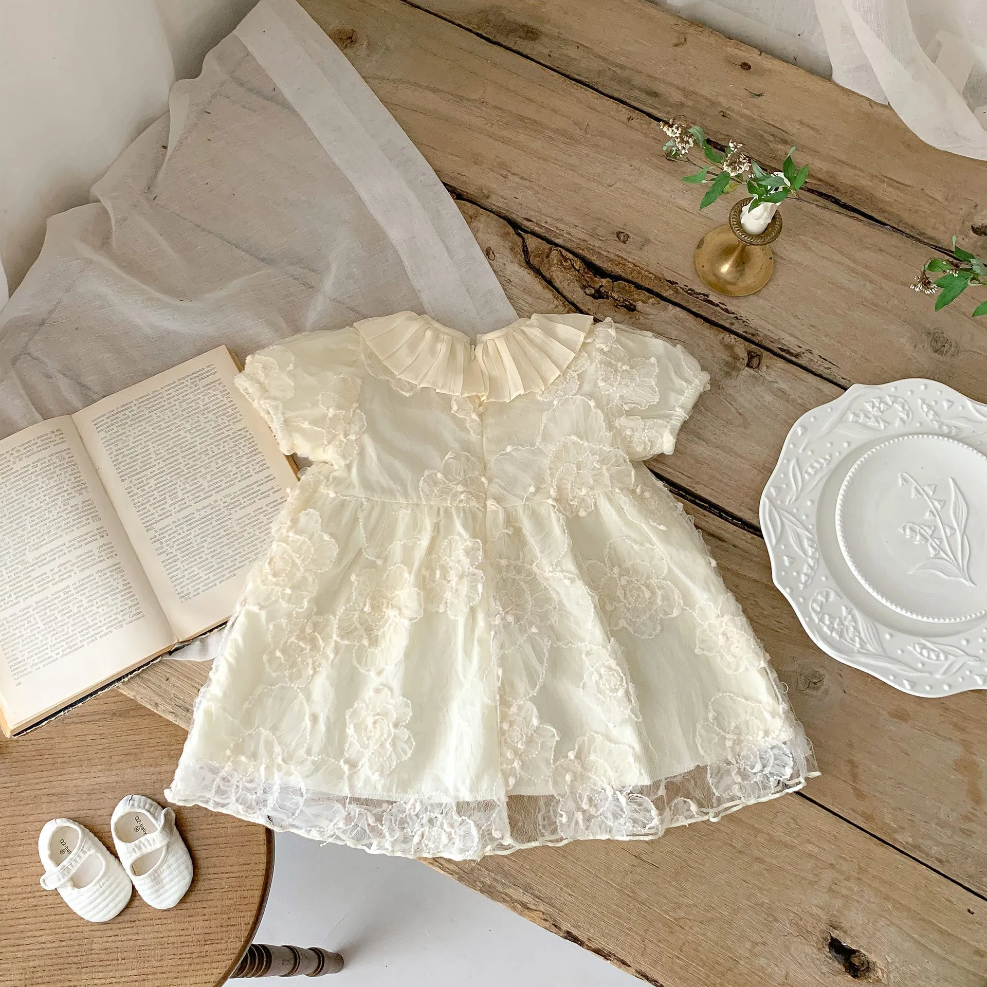 Baby Kid Girls Flower Dresses