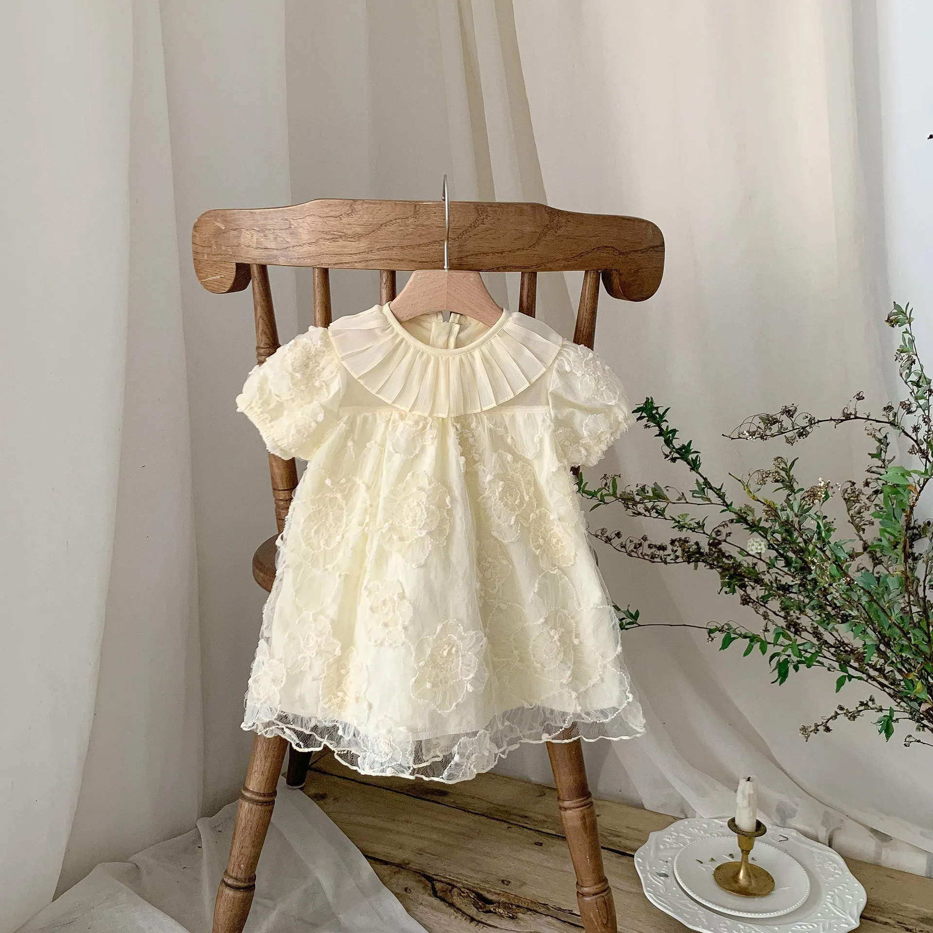 Baby Kid Girls Flower Dresses