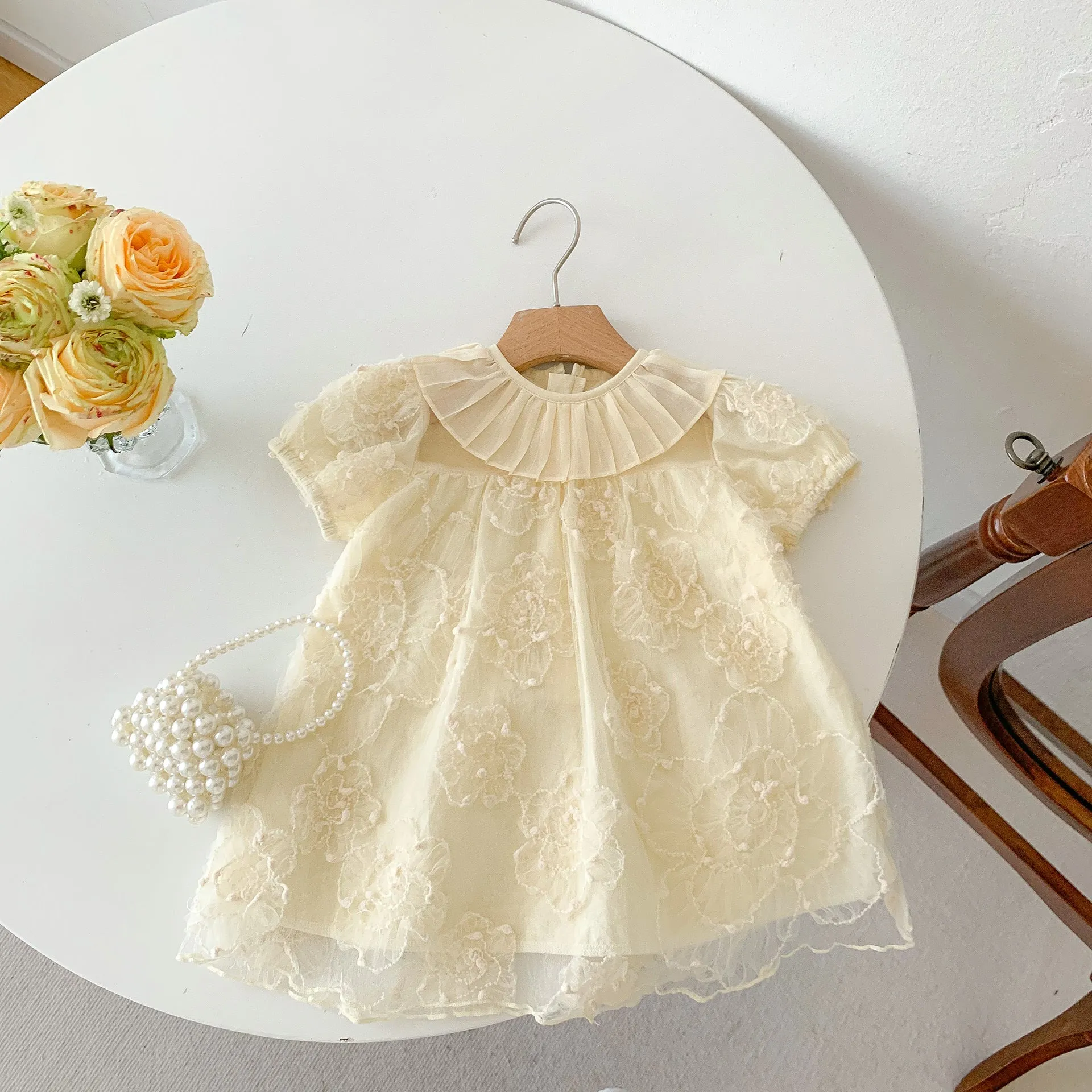 Baby Kid Girls Flower Dresses