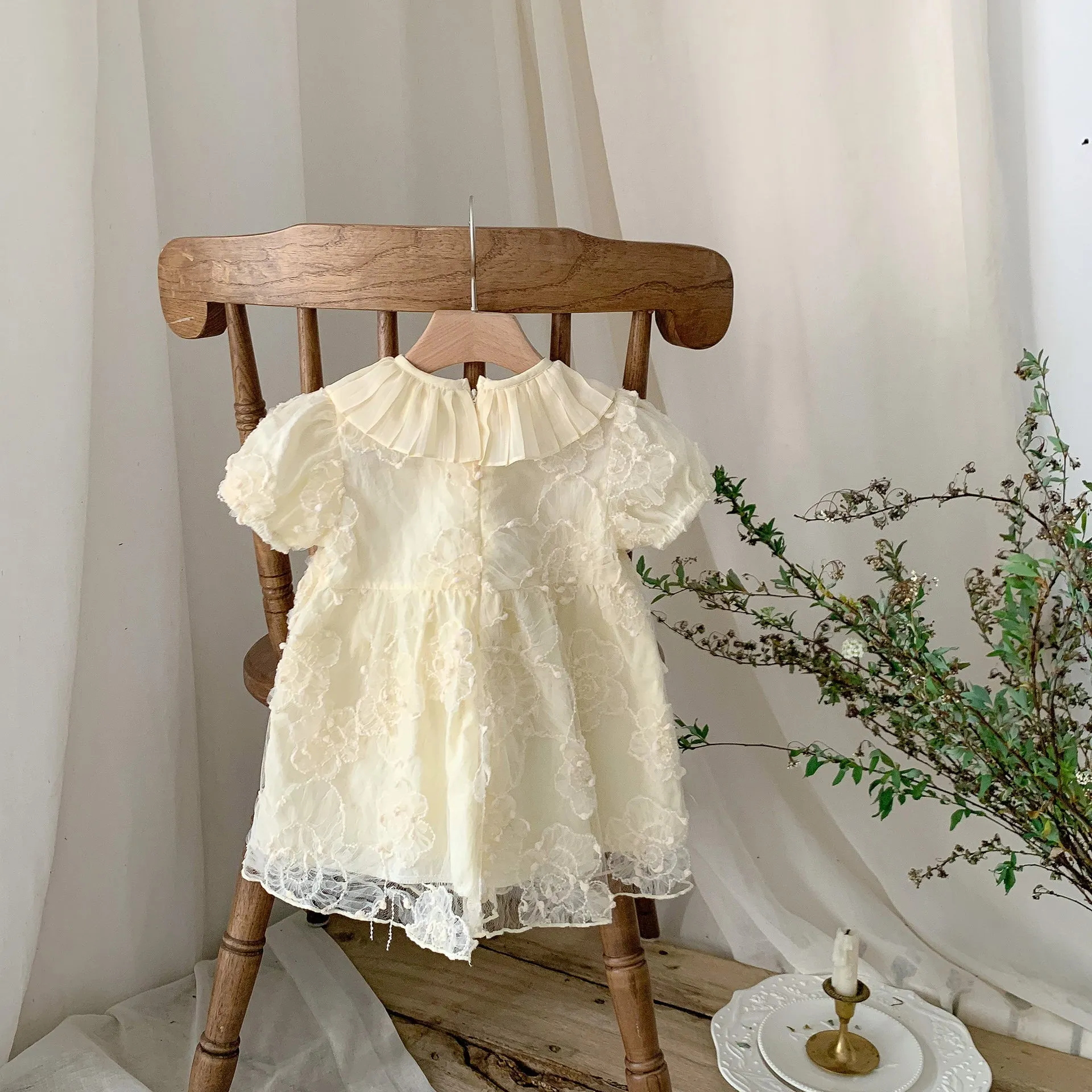 Baby Kid Girls Flower Dresses