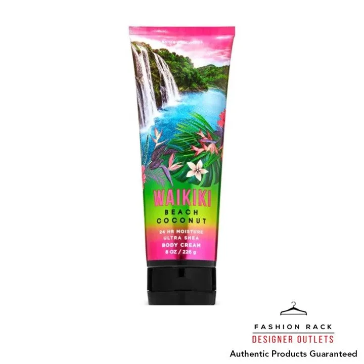 Bath & Body Works Waikiki Beach Coconut Body Cream 236Ml