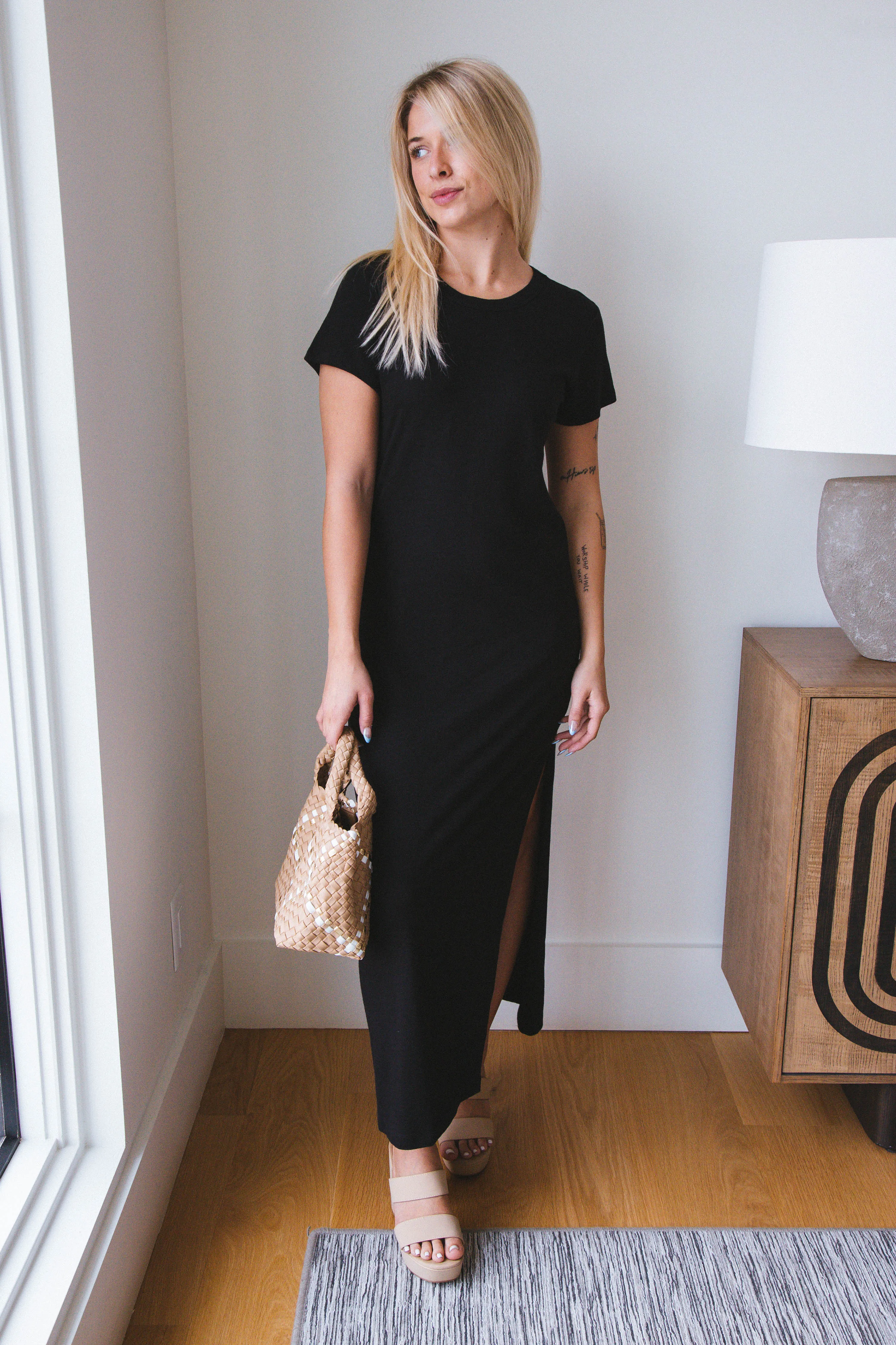 Bring Me Back Maxi Dress, Black | Sanctuary