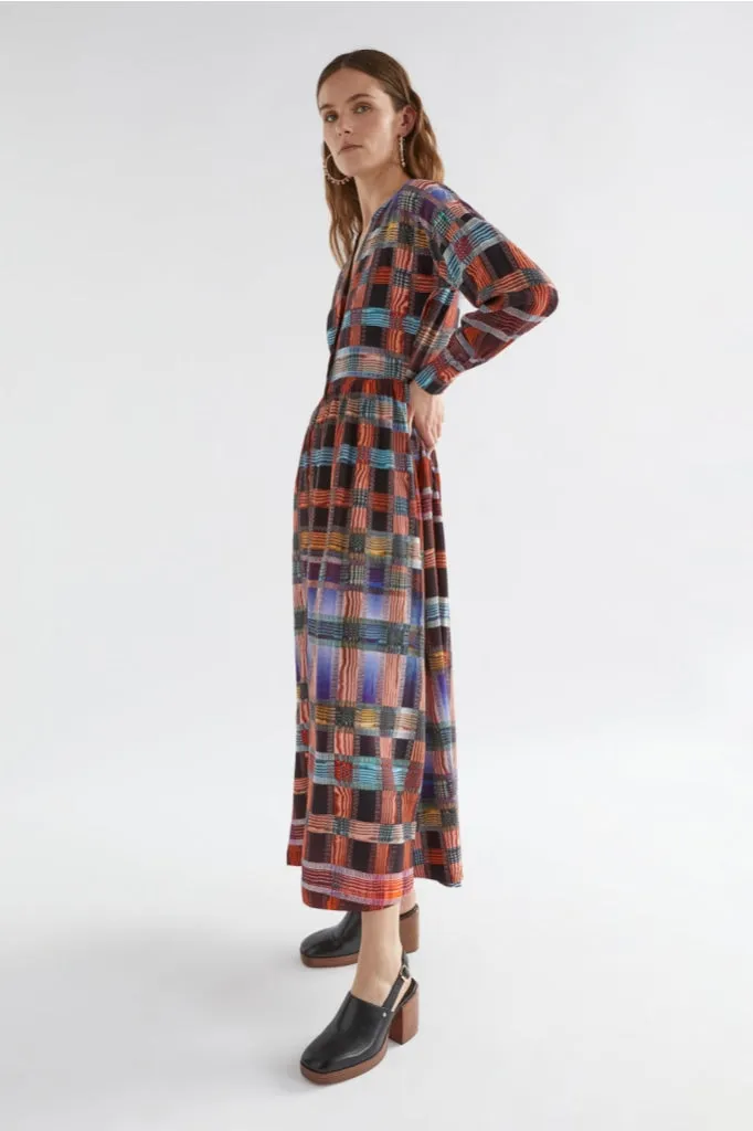 Elk The Label - Dilan Shirt Dress - Kasar Print