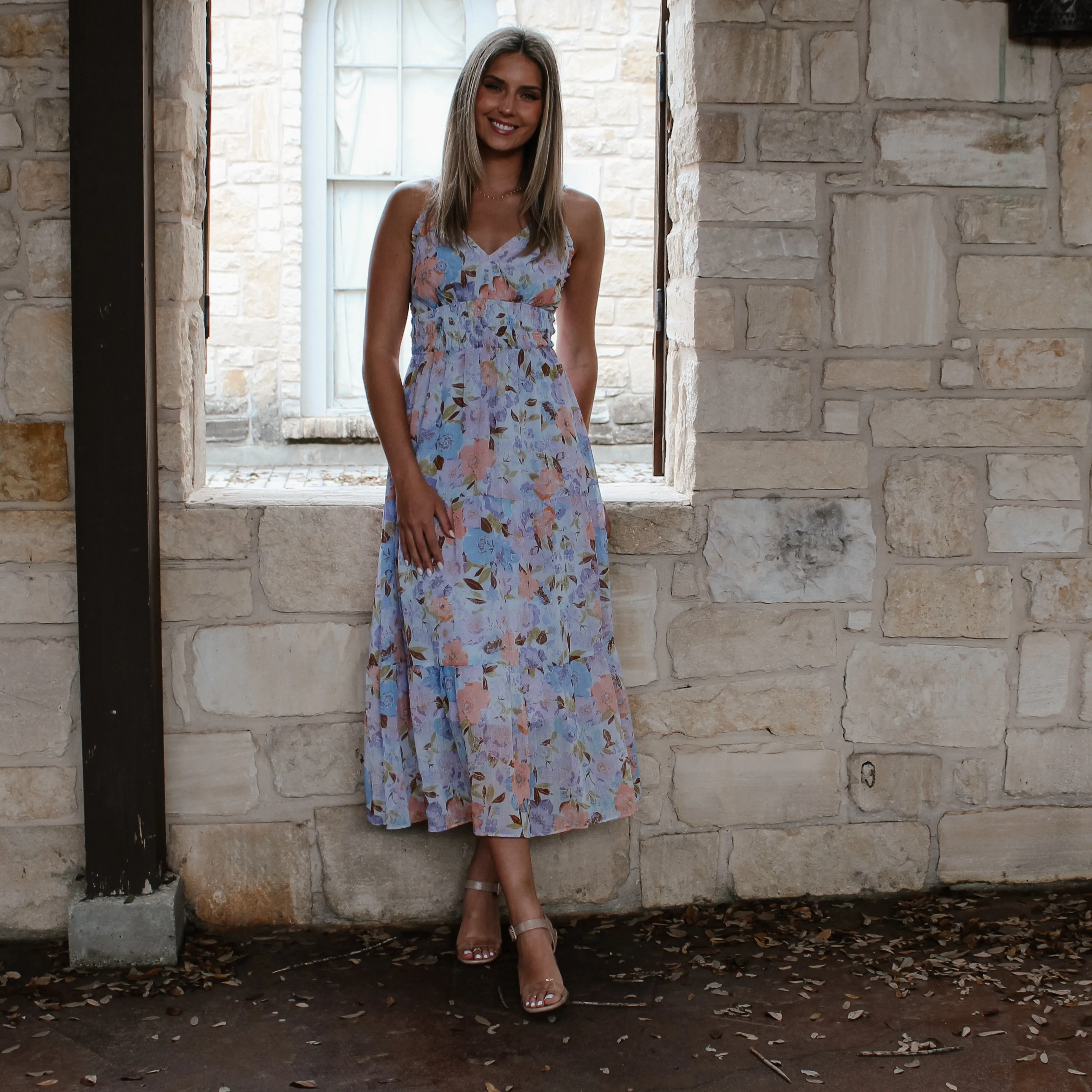 Floral Lavender Sundress