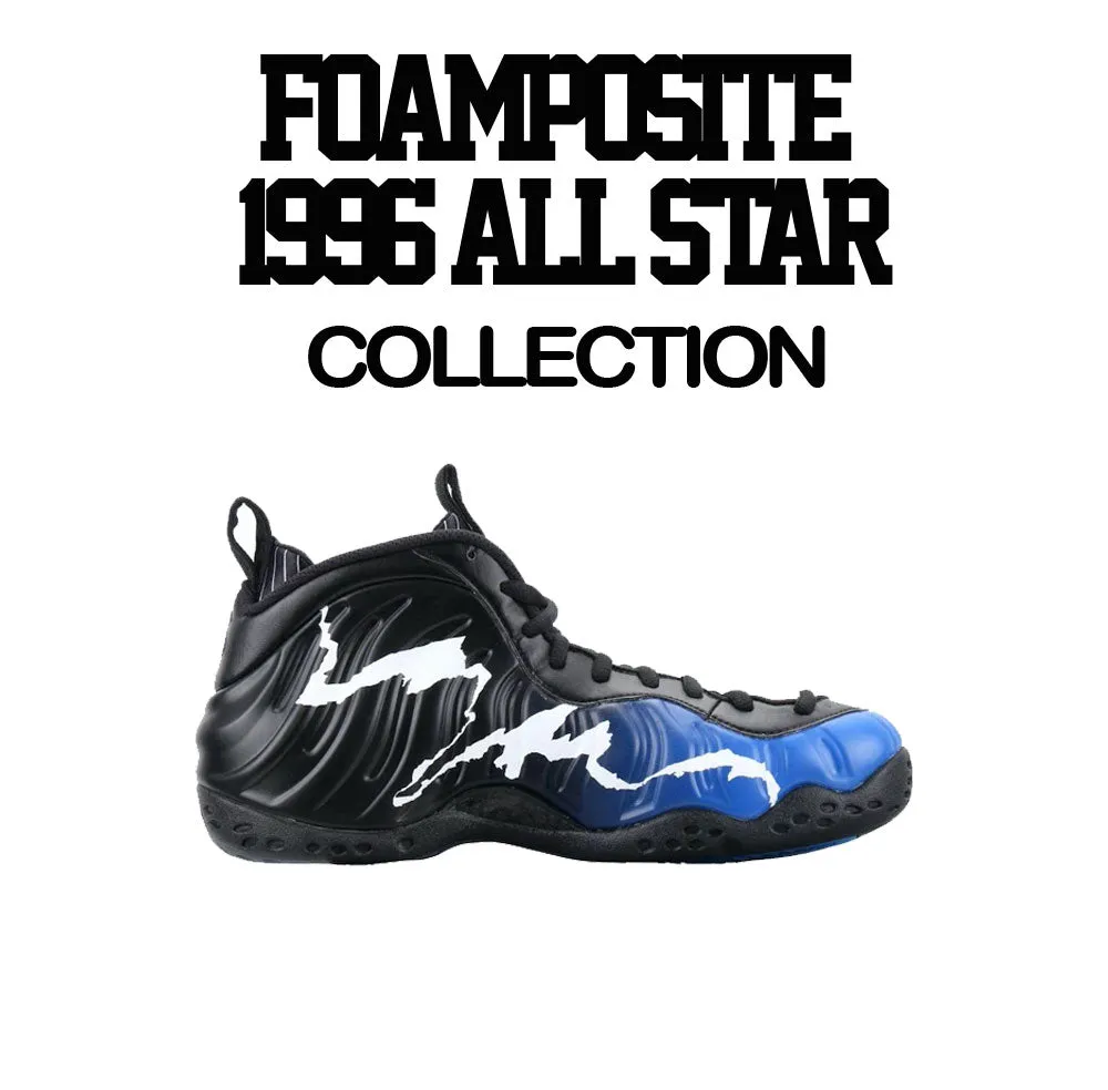 Foamposite 1996 All Star Shirt - Dead Pres - Black