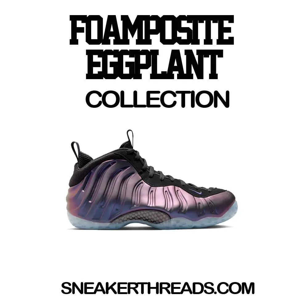 Foamposite Eggplant Earning Pennys Shirt