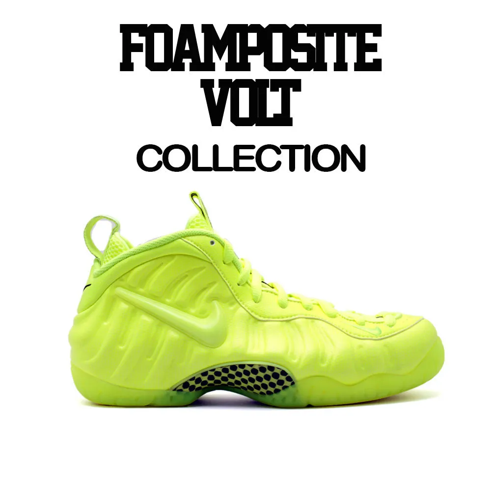 Foamposite Pro Volt Shirt - Heaven Cent - Black