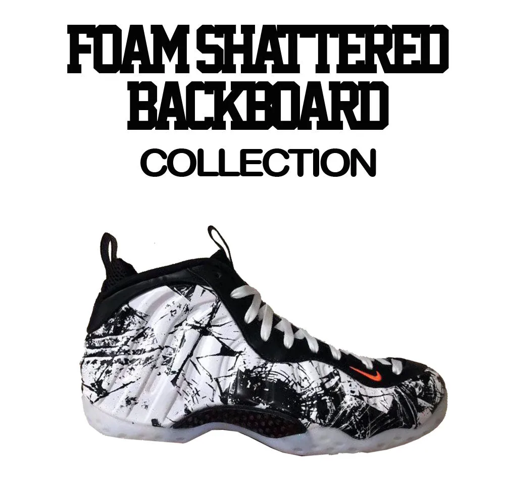 Foamposite Shattered Backboard Shirt - Self Made - Orange