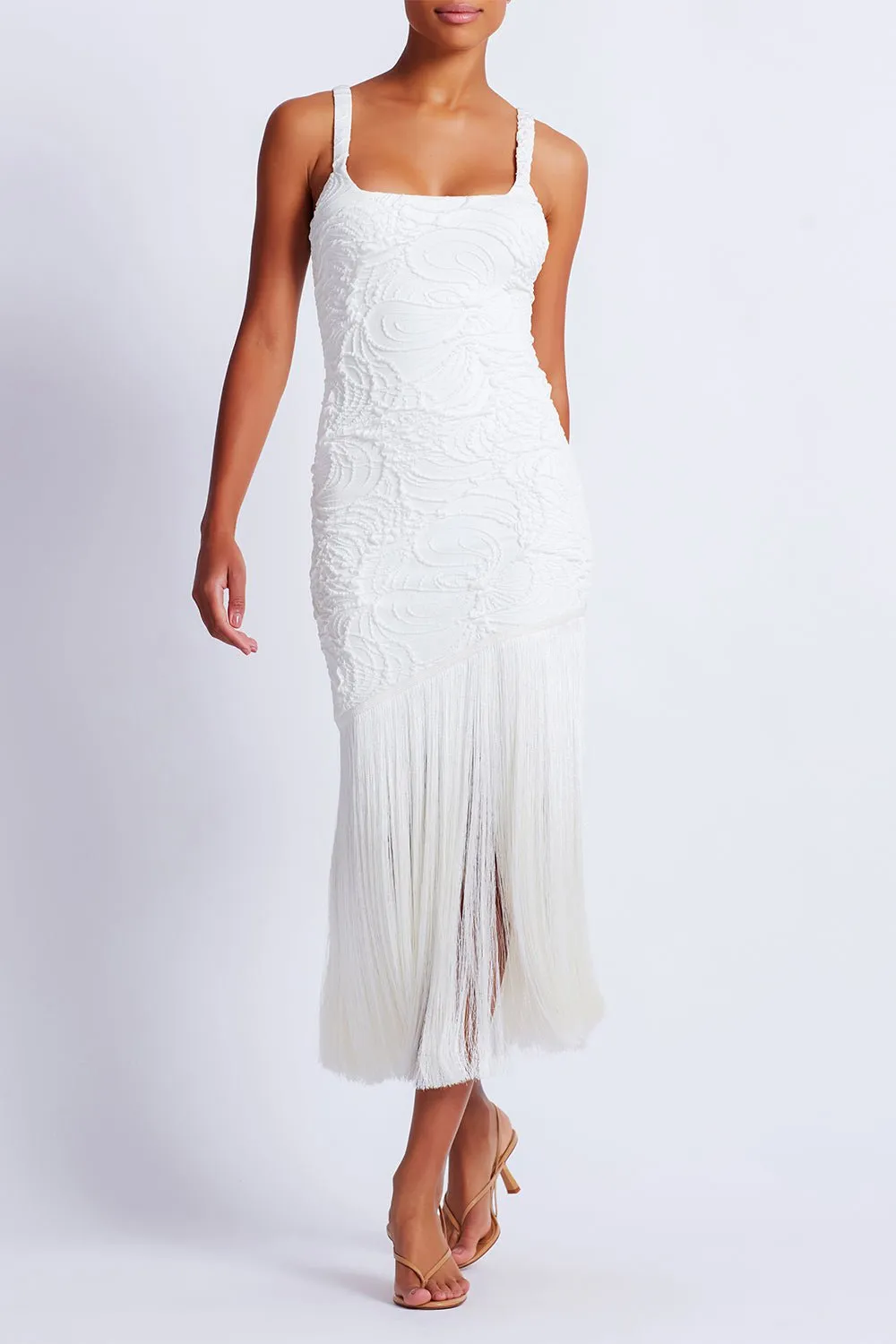 Fringe Maxi Dress