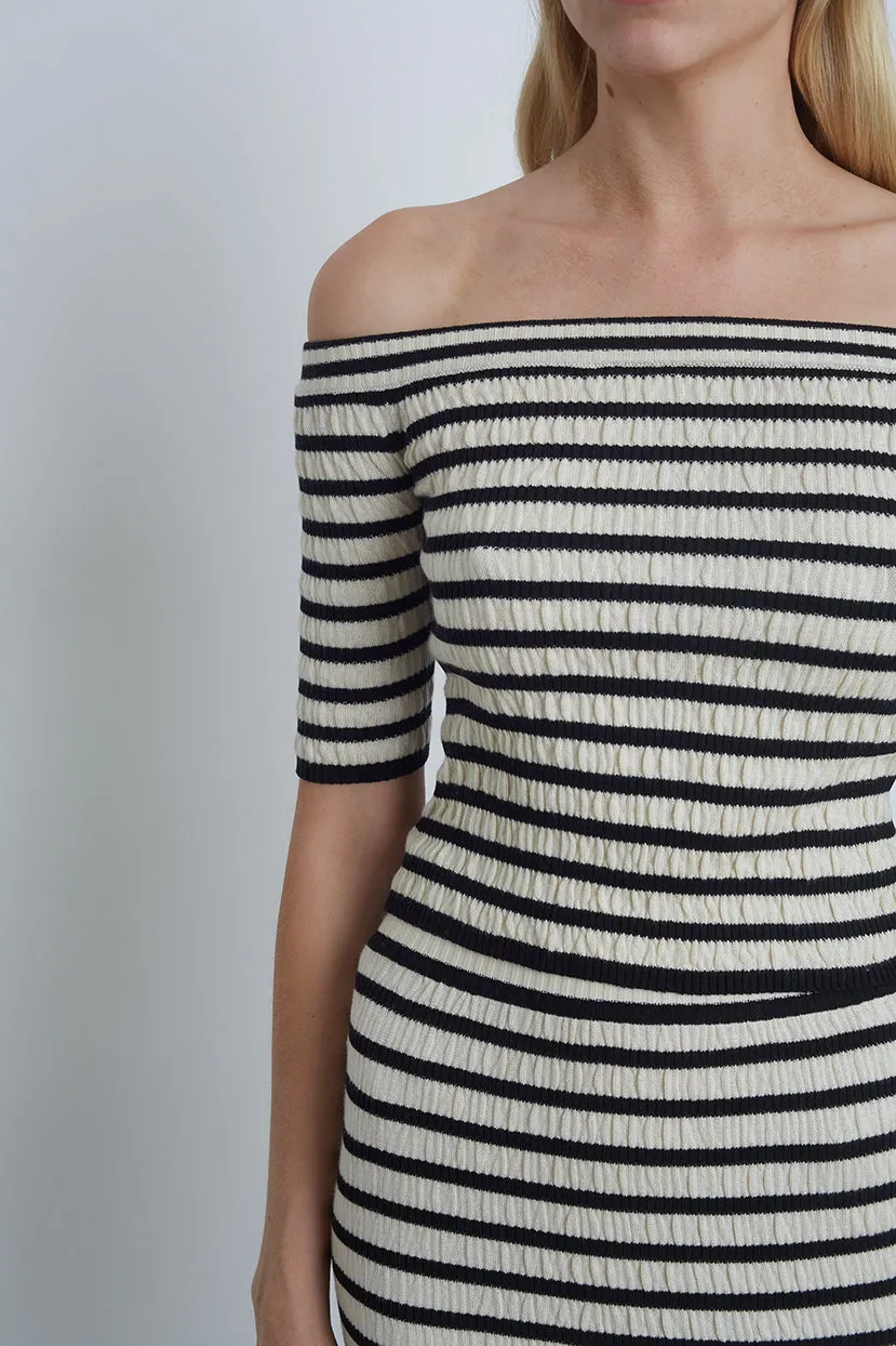 HELENE STRIPE SWEATER