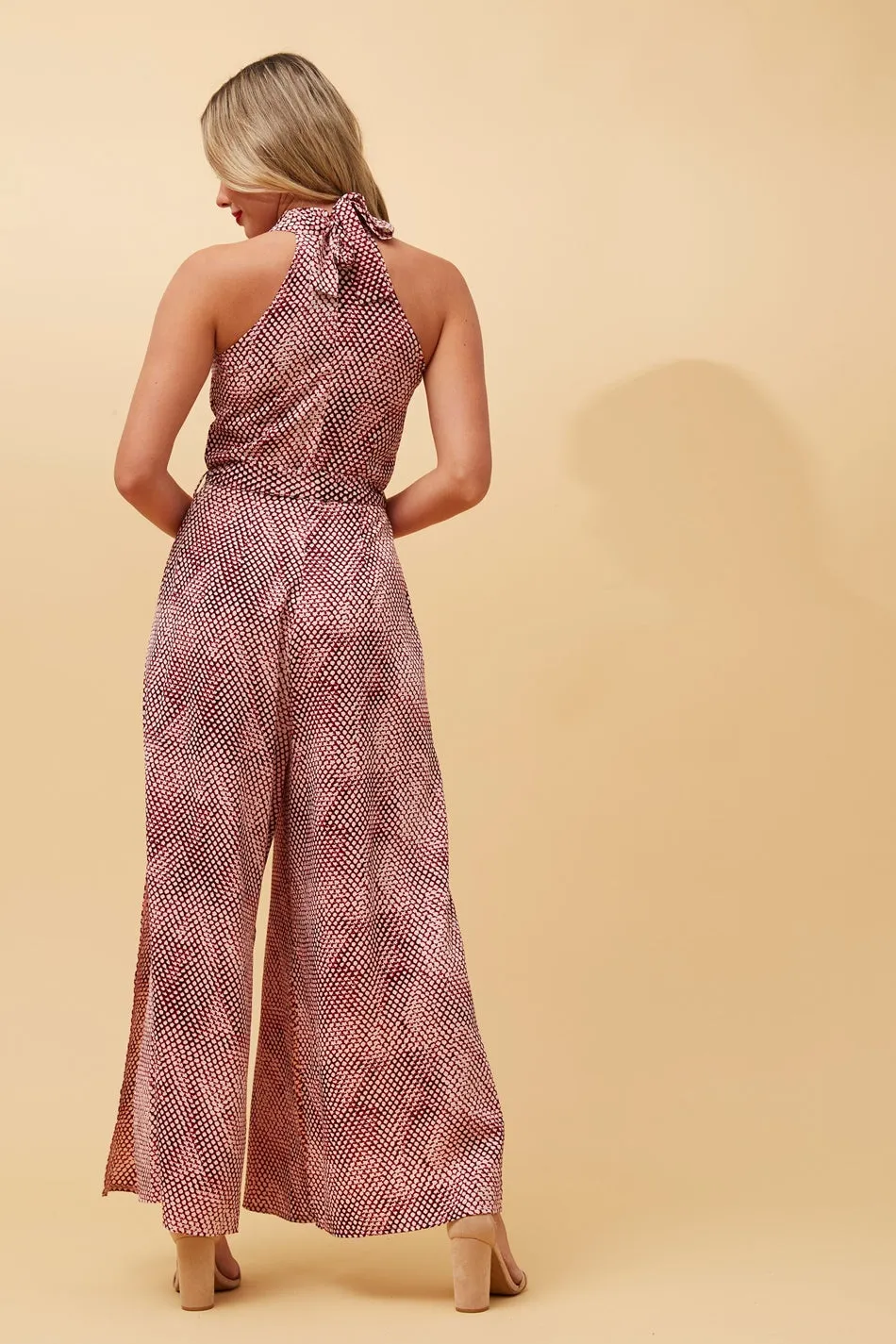 HILDA HALTERNECK JUMPSUIT