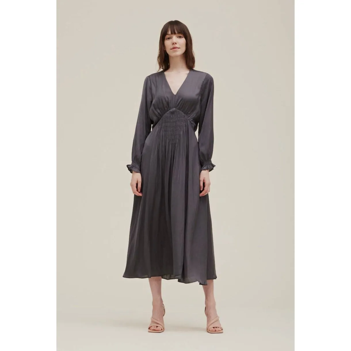 Imani Grade and Gather Center Smock Satin -SALE