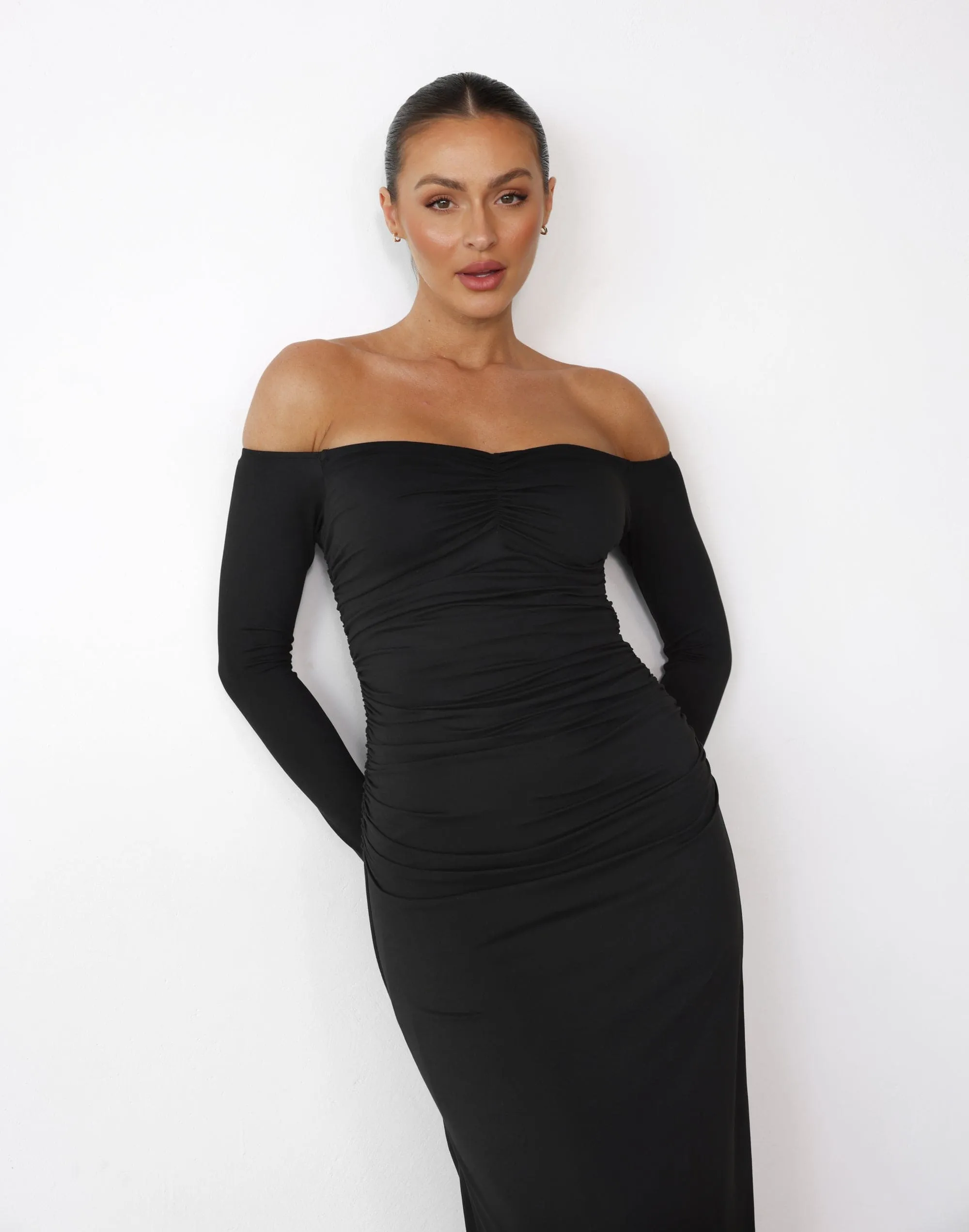 Josephine Maxi Dress (Black)