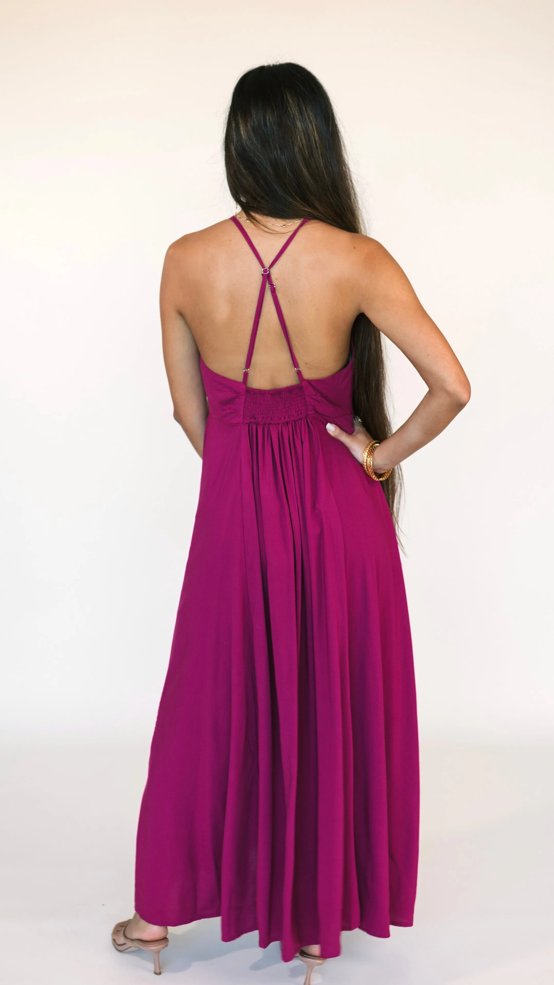 Larch Dress / Plum