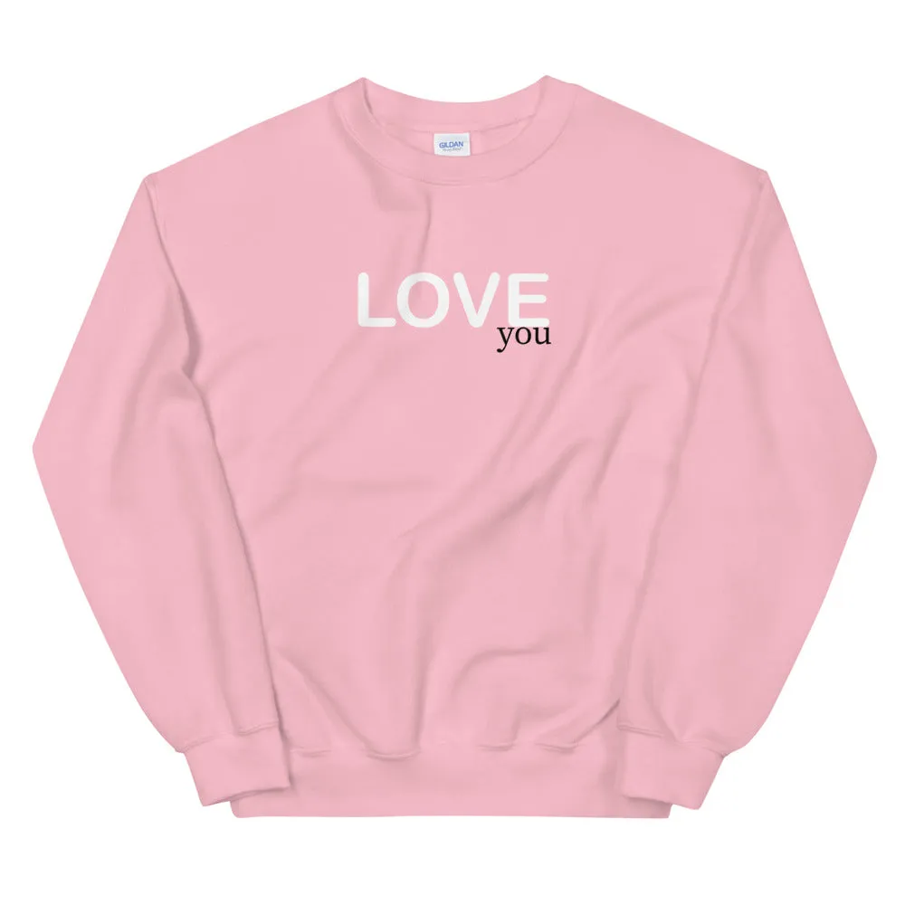 Love you sweater