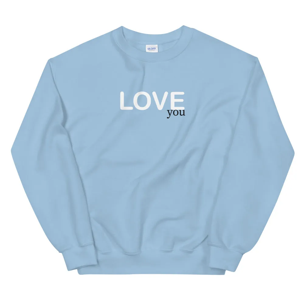 Love you sweater