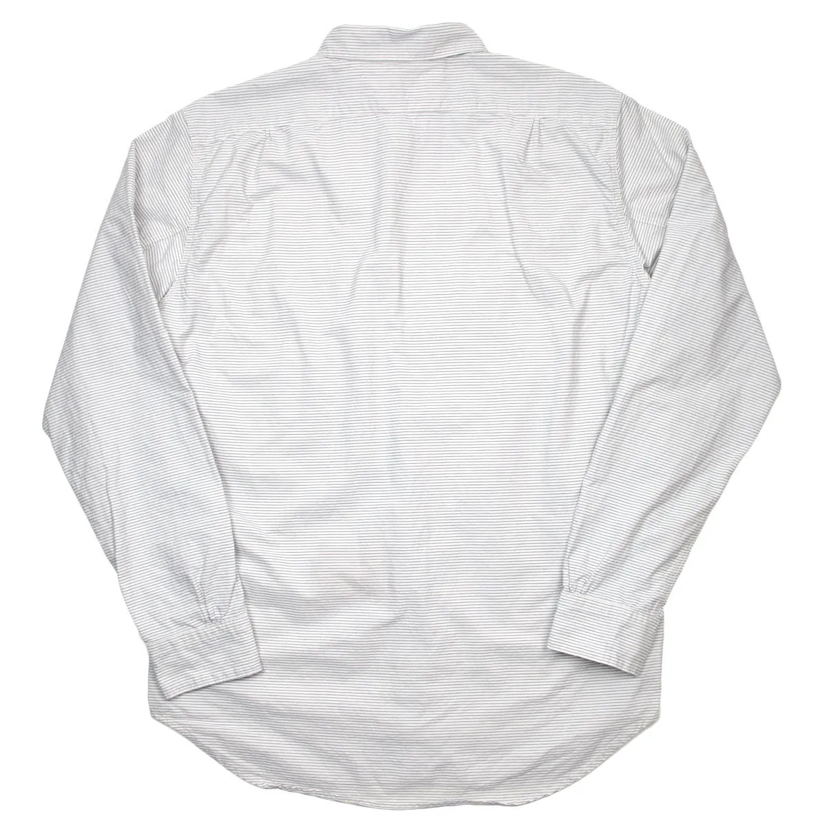 orSlow - Dress Shirt - Border Stripe White