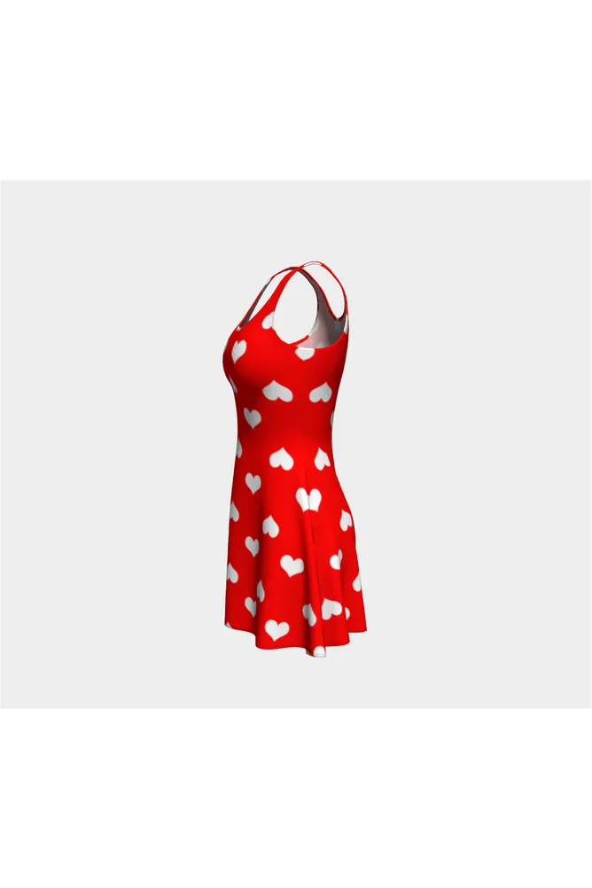 Queen of Hearts Flare Dress