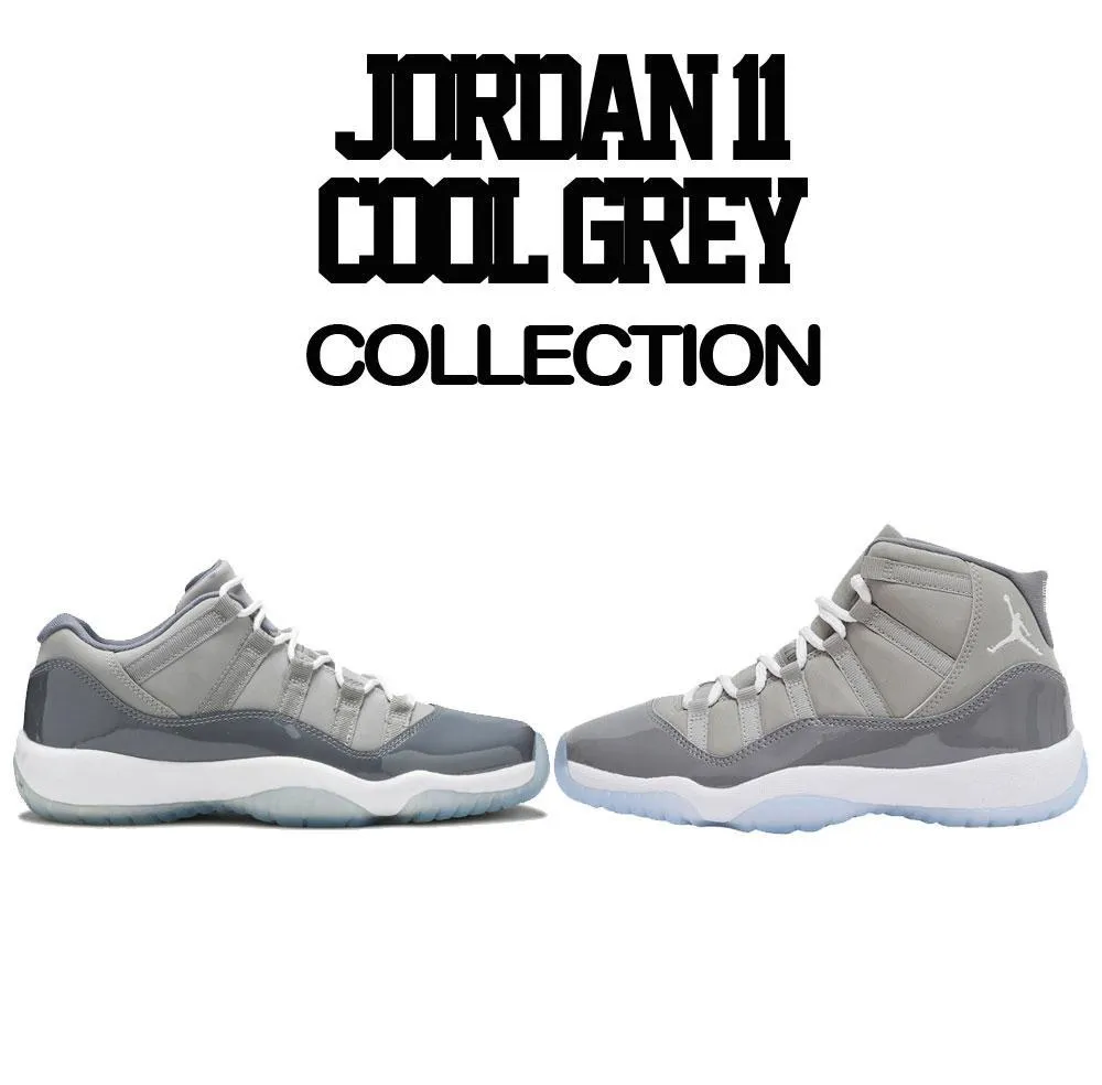 Retro 11 Cool Grey Shirt - Air Bred