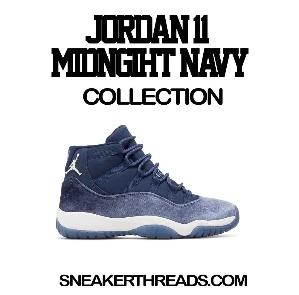 Retro 11 Midnight Navy 82 Shirt - Trust Me - Navy