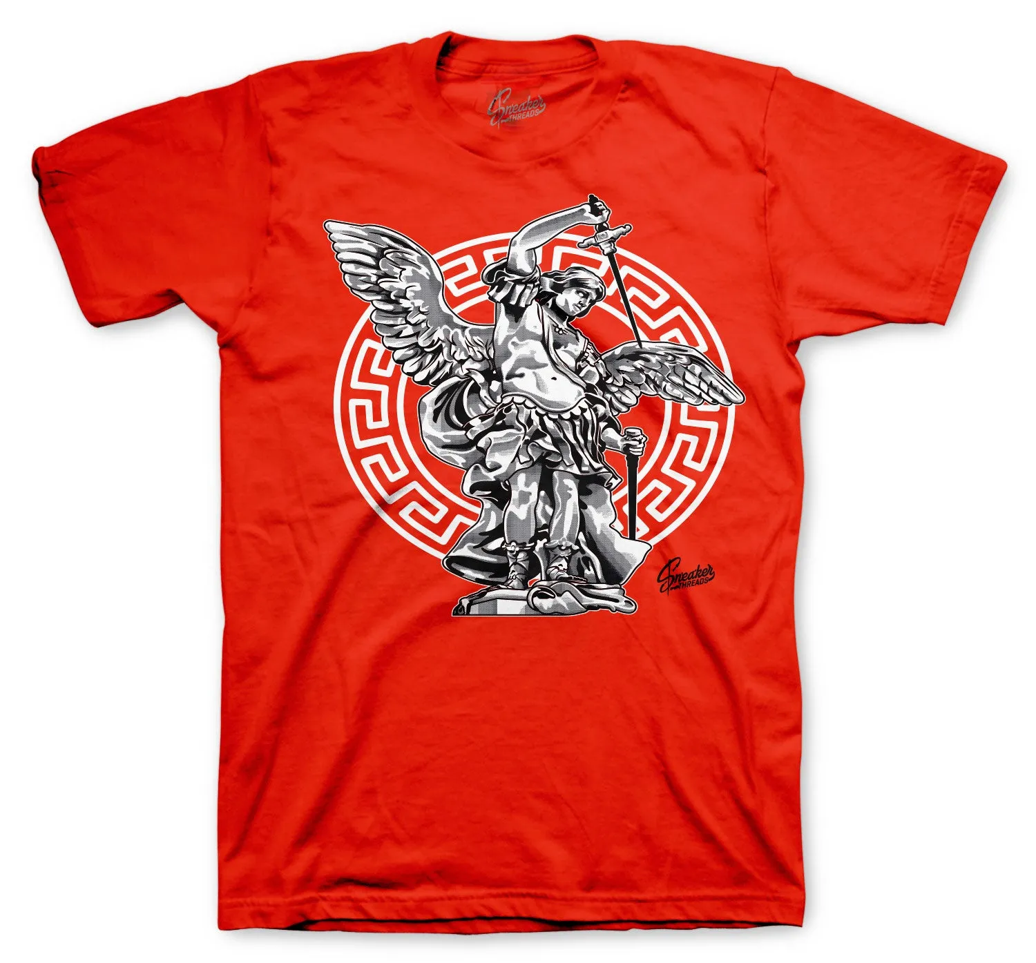 Retro 4 Red Thunder Shirt - ST Michael - Red