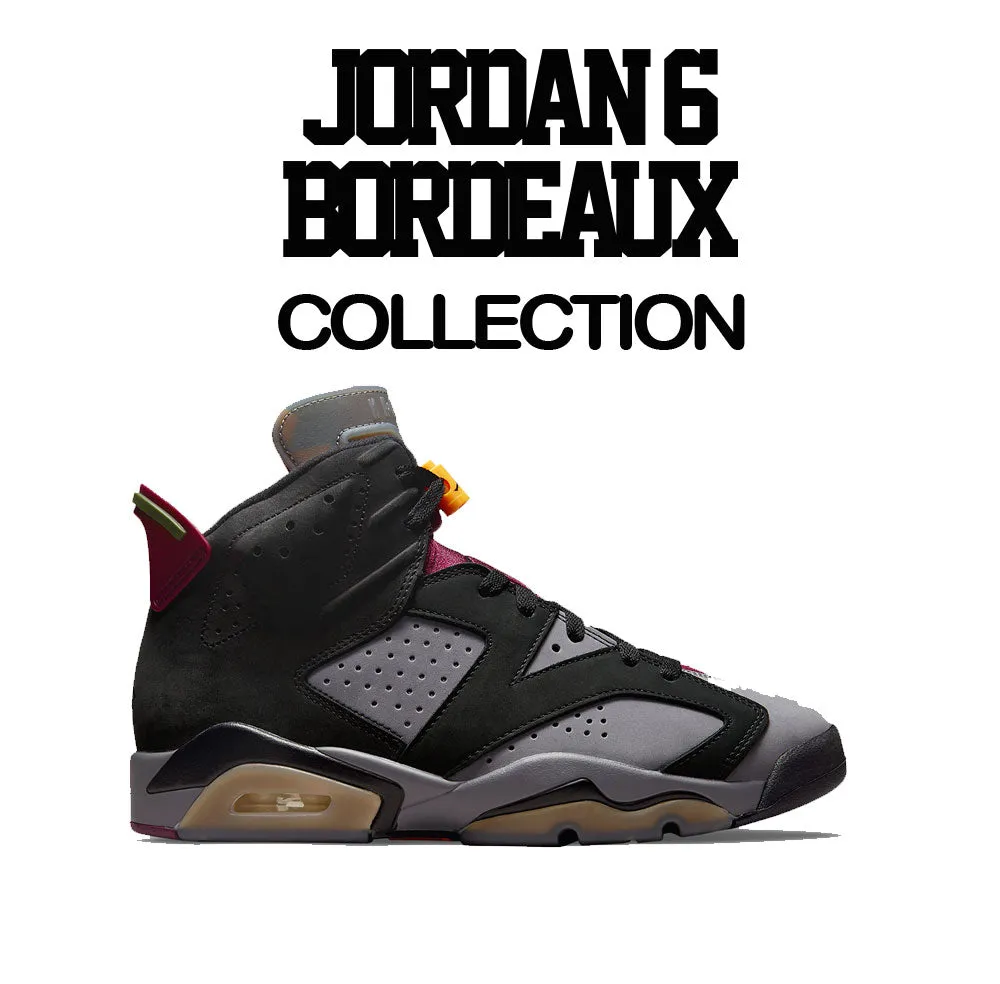 Retro 6 Bordeaux Shirt - Way Too Sexy - Black