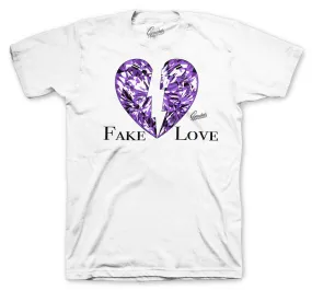 Retro 7 Flint Grey Shirt - Love - White