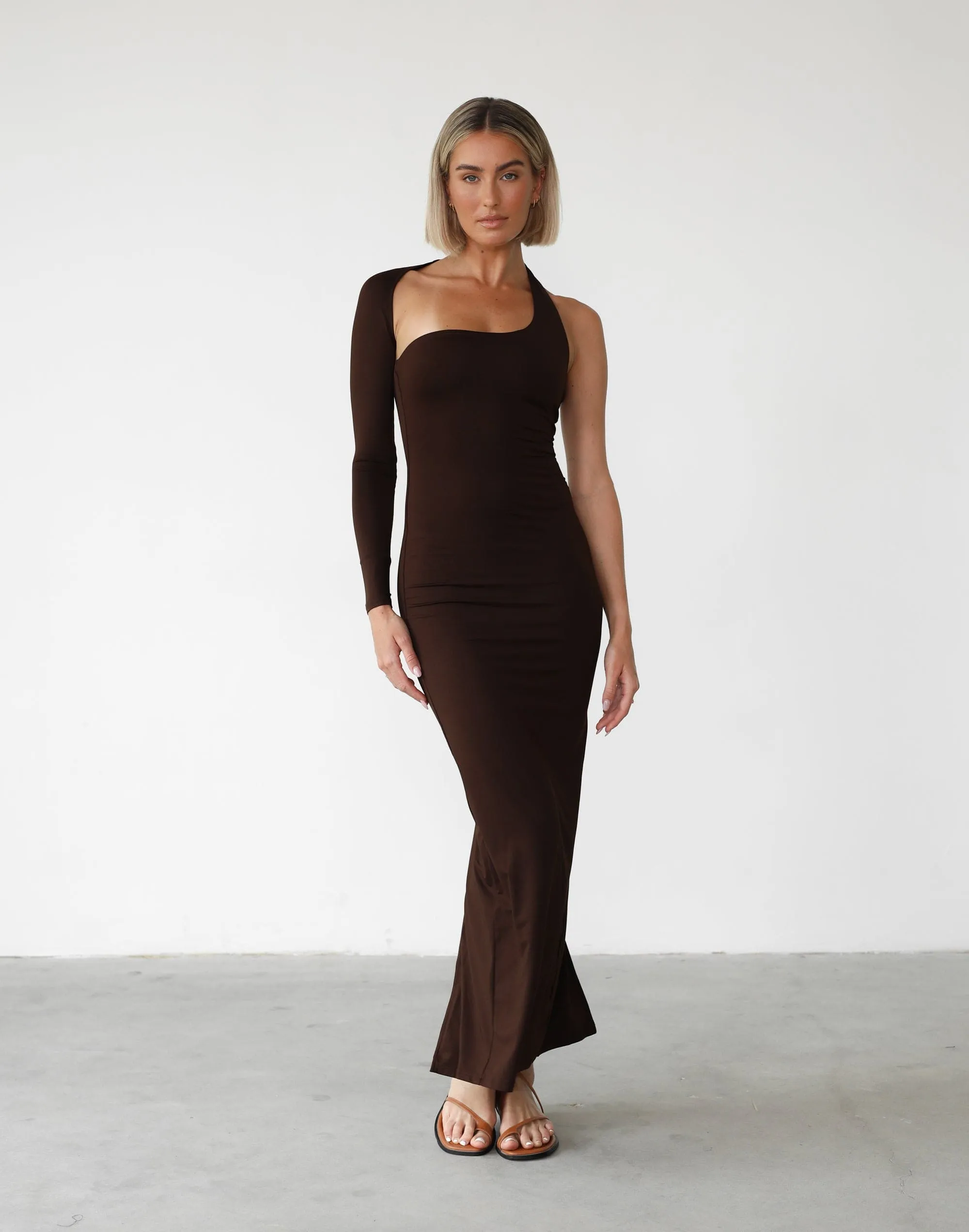 Ryleigh Maxi Dress (Cocoa)