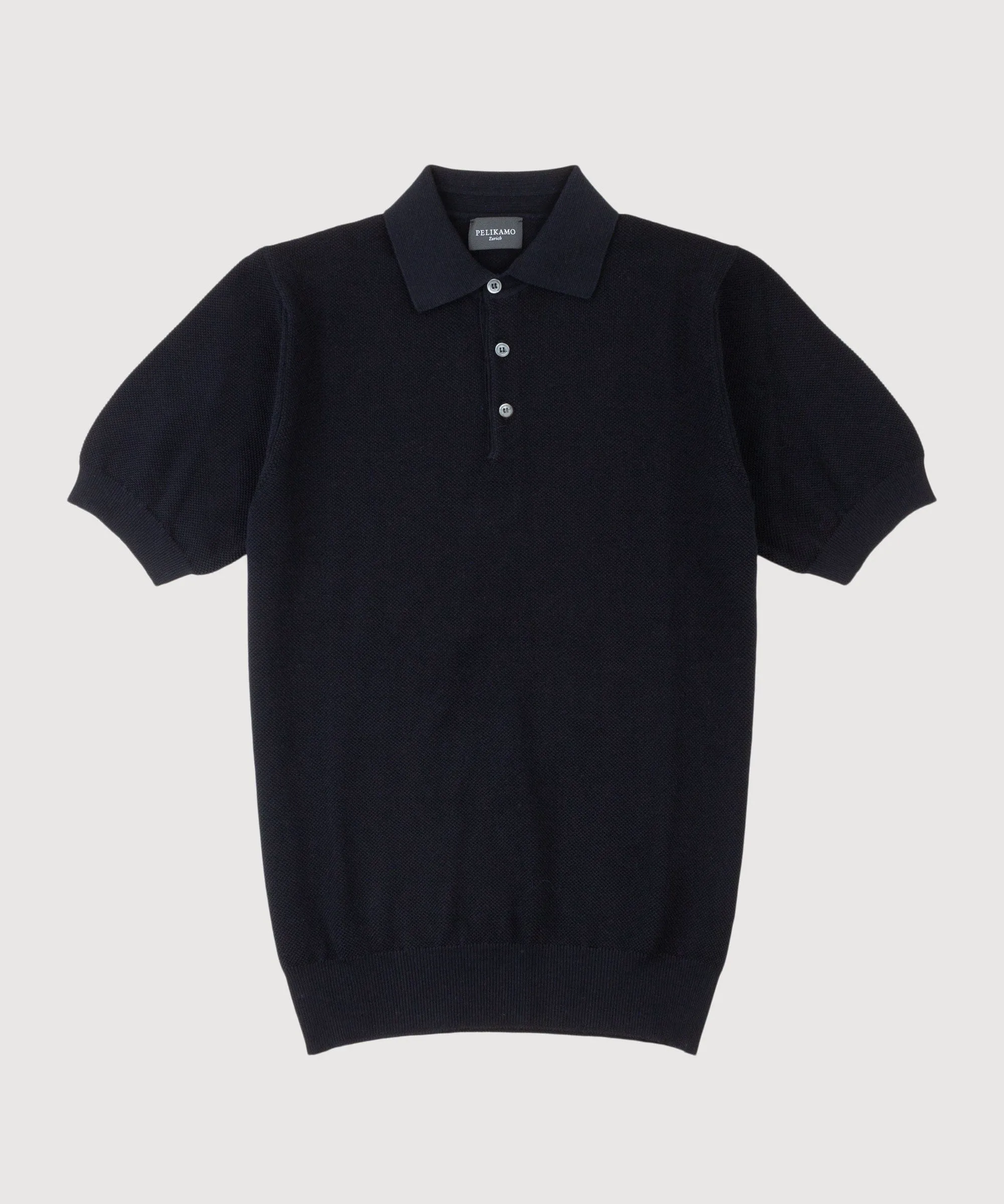 Short Sleeve Pique Polo Sweater