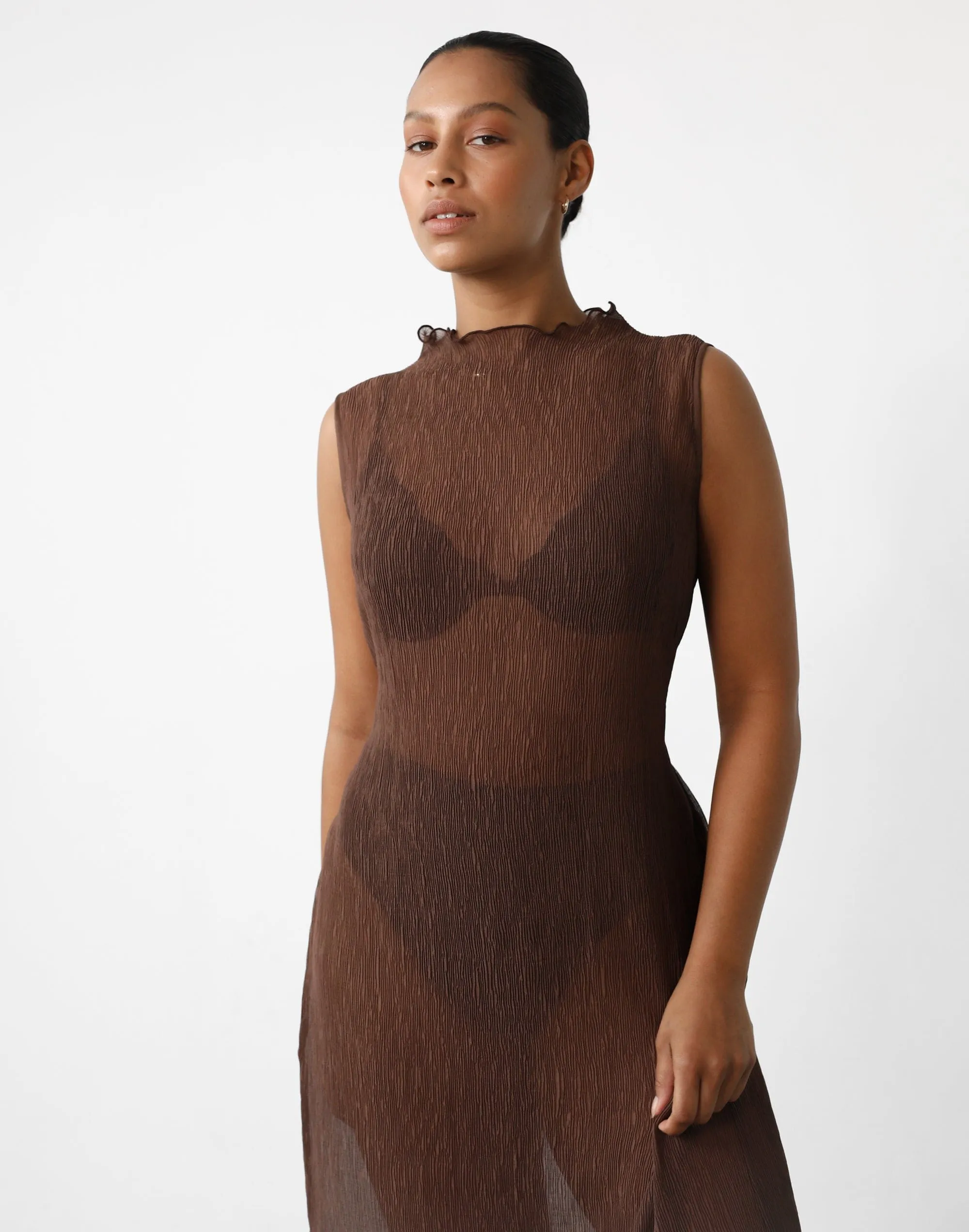 Solar Maxi Dress (Cocoa)