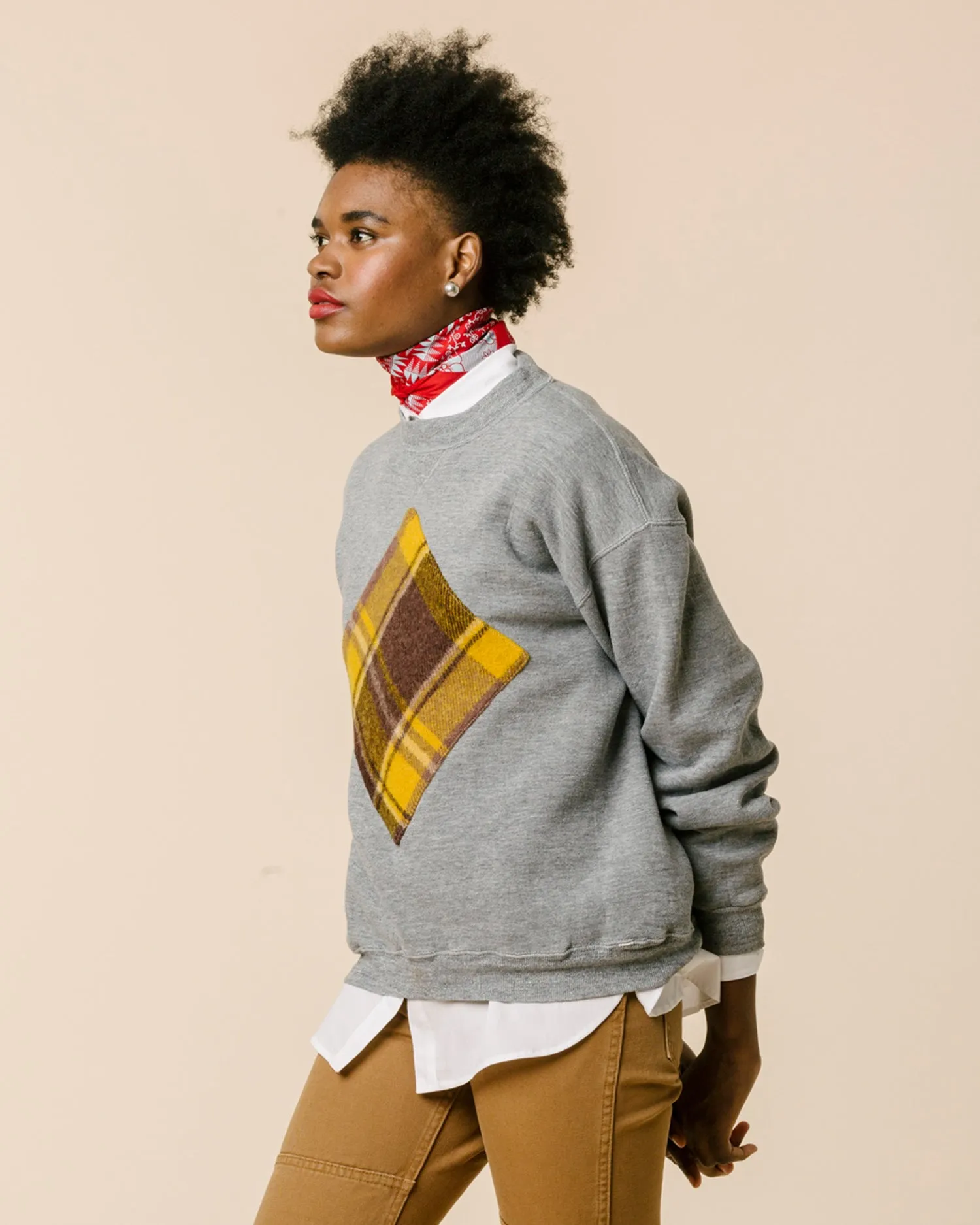 Stadium Blanket Patch Sweatshirt