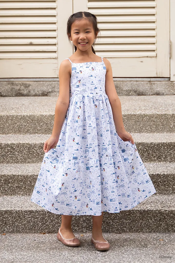 Summer Dress - Blue Road Trip Mickey