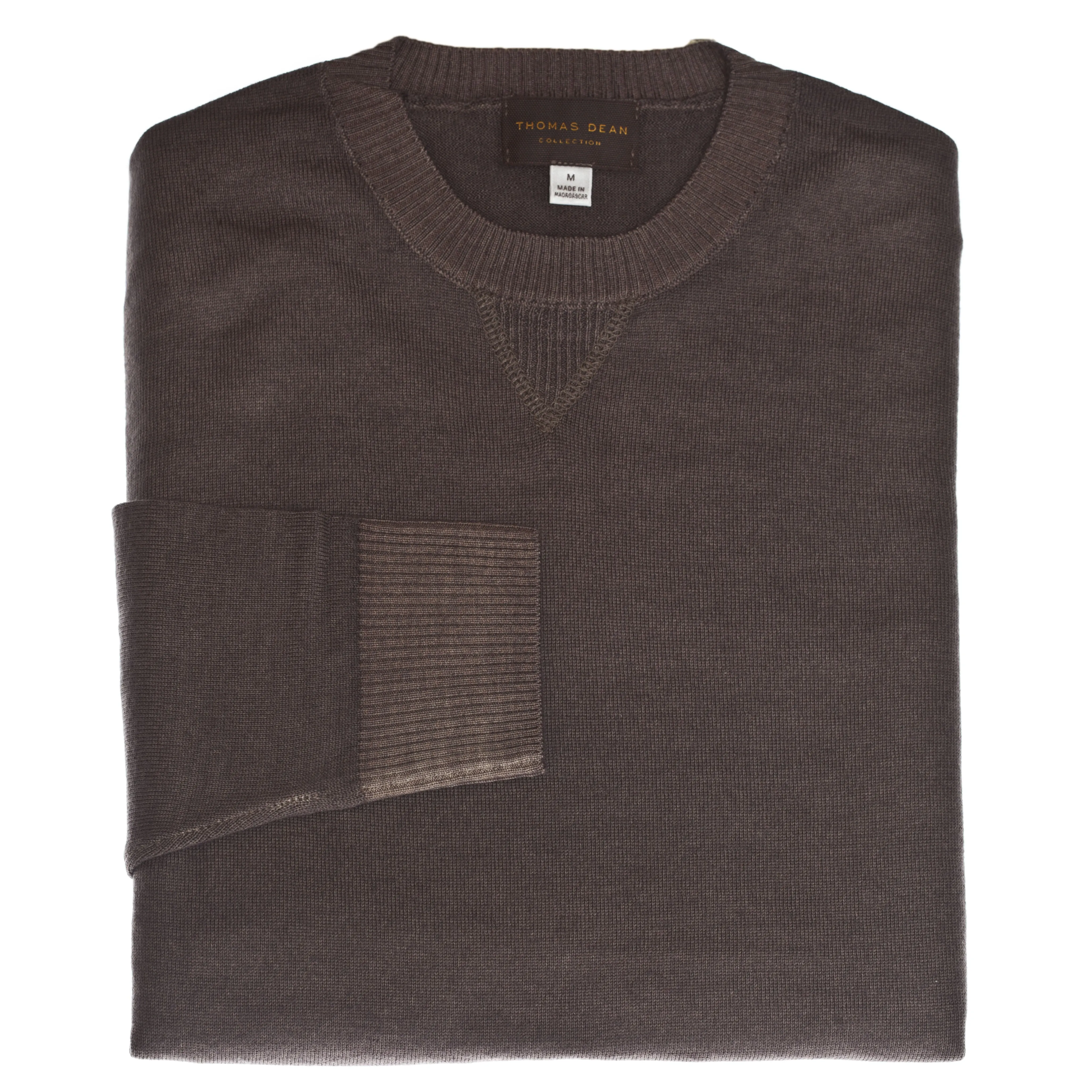 Taupe Crew Neck Sweater