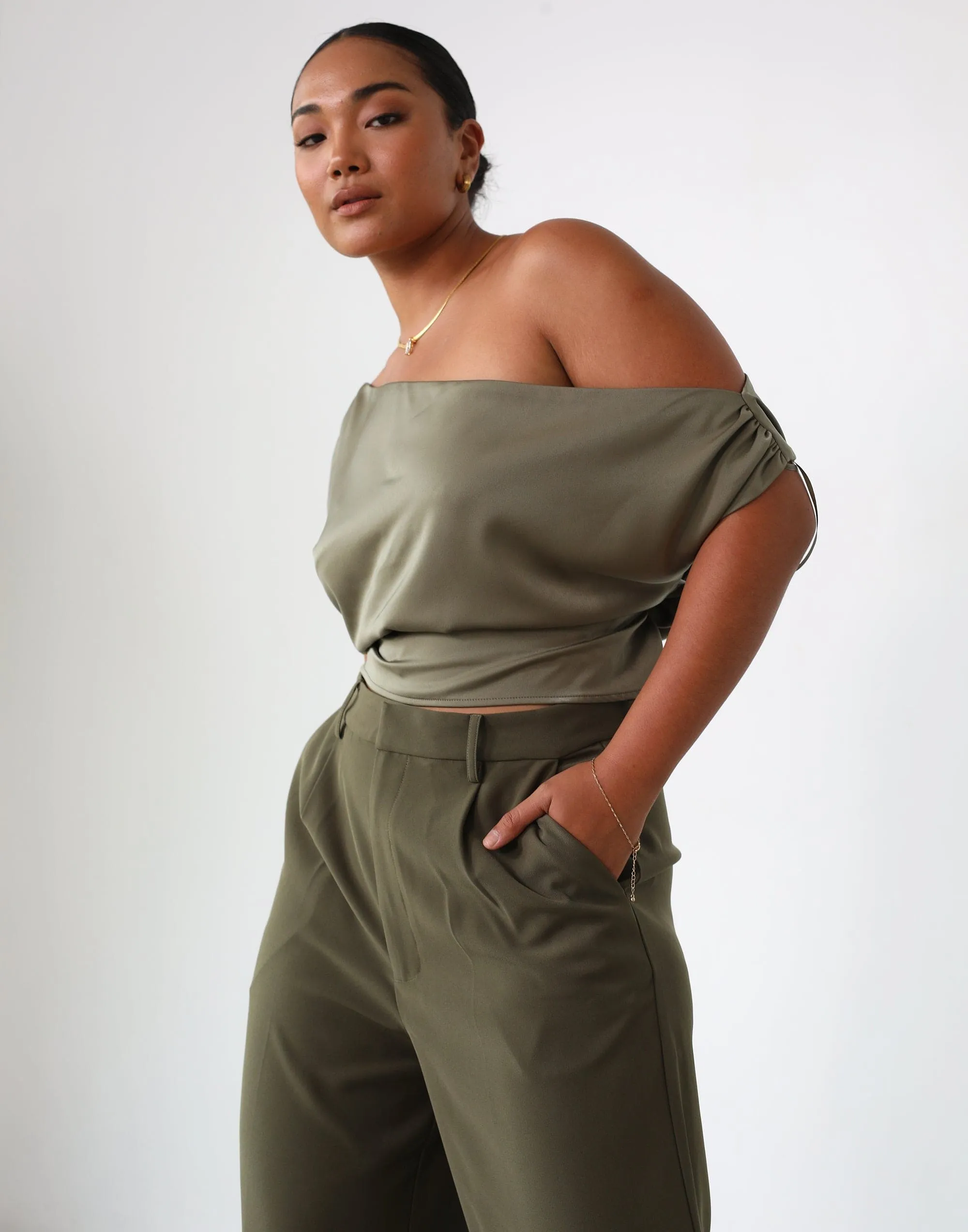 Viviana Top (Burnt Olive)